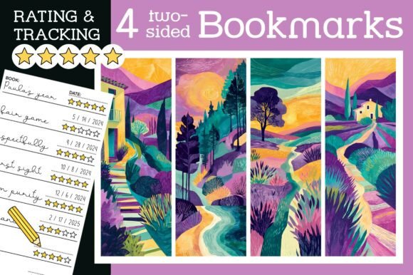 Book Club Tracker Bookmark Bookmarks PNG