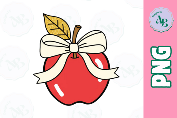 Christmas Glitter Teacher Apple PNG: A Strategic Asset for Creative and Business Needs