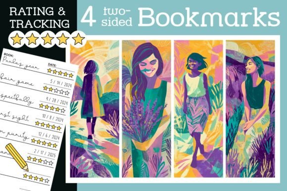 Country Girl Lavender Flower Bookmark: A Versatile Tool for Book Lovers and Creators
