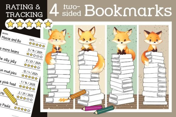 Fox Bookmark Cute Animal Book Bookmarks: A Fun and Functional Way to Track Reading Adventures