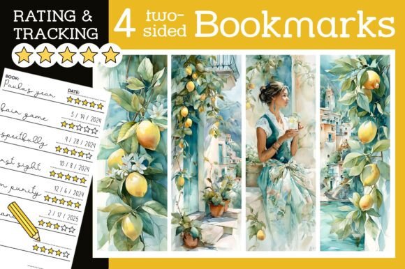Lemon Bookmark Lemons Bookmarks Amalfi: A Modern Twist on a Classic Tool