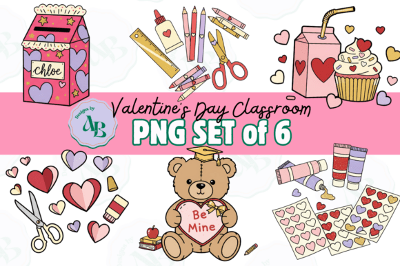 Valentine's Day School Classroom Set